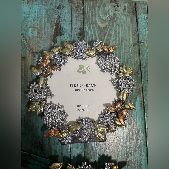 Bowring Metal Ornate Mini Picture Frames NEW - Picture 6 of 7